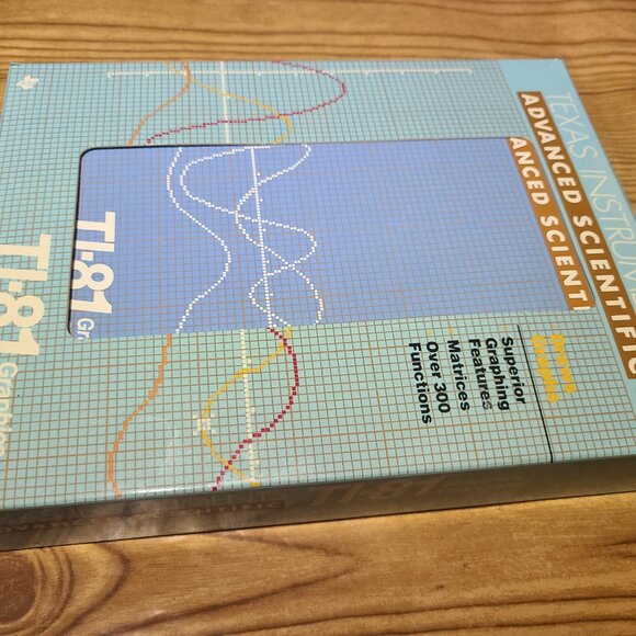 "Texas Instruments TI-81 Graphing Calculator (NEW) - Picture 7 of 7